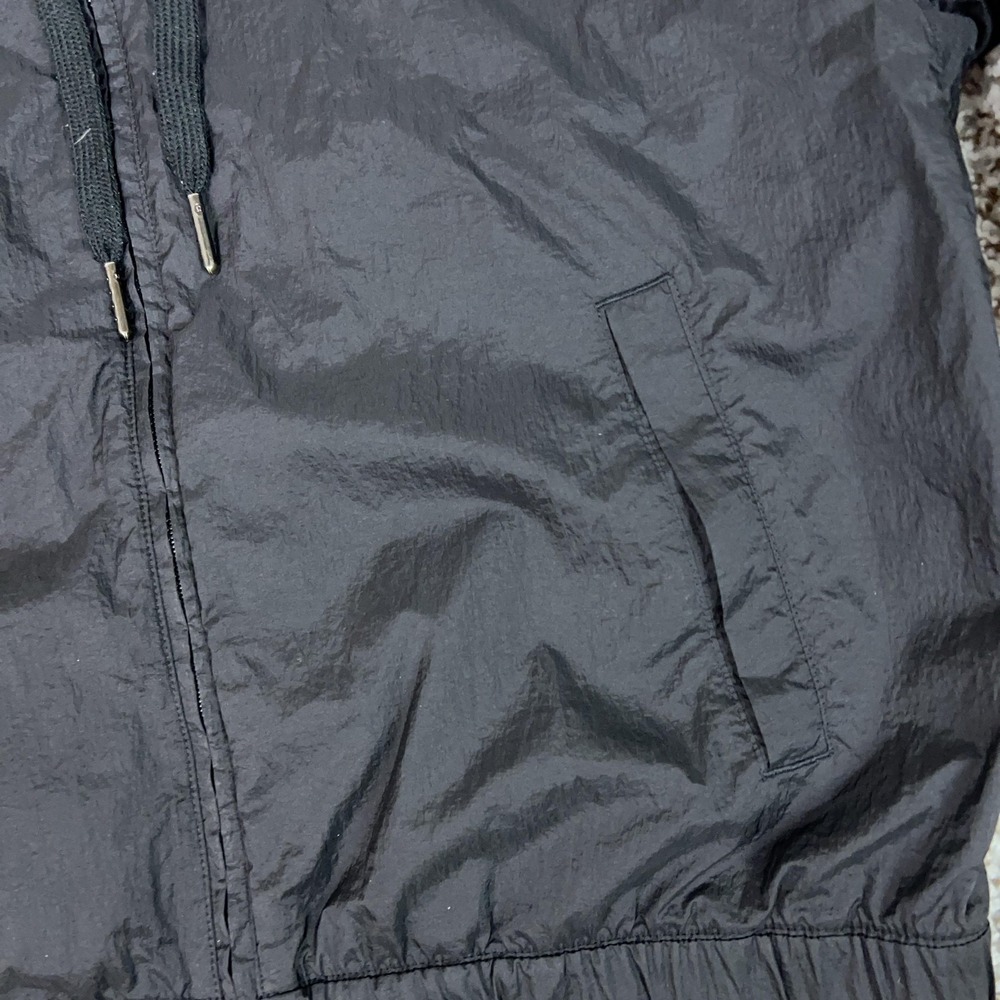 Lululemon Jacket Womens 4 Black Hooded Full Zip Lightweight Windbreaker Refined - Picture 3 of 9